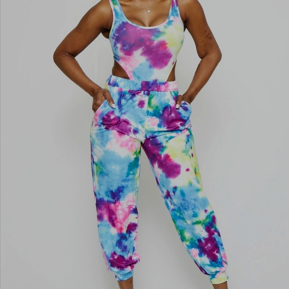 2 Piece Tye Dye Set